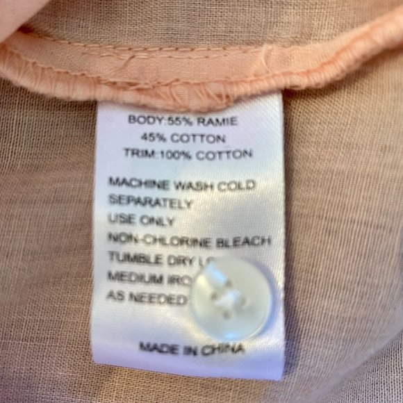 *NOT FOR SALE/SOLD* Anthropologie Peasant Blouse (Sz XS) - Picture 5 of 5